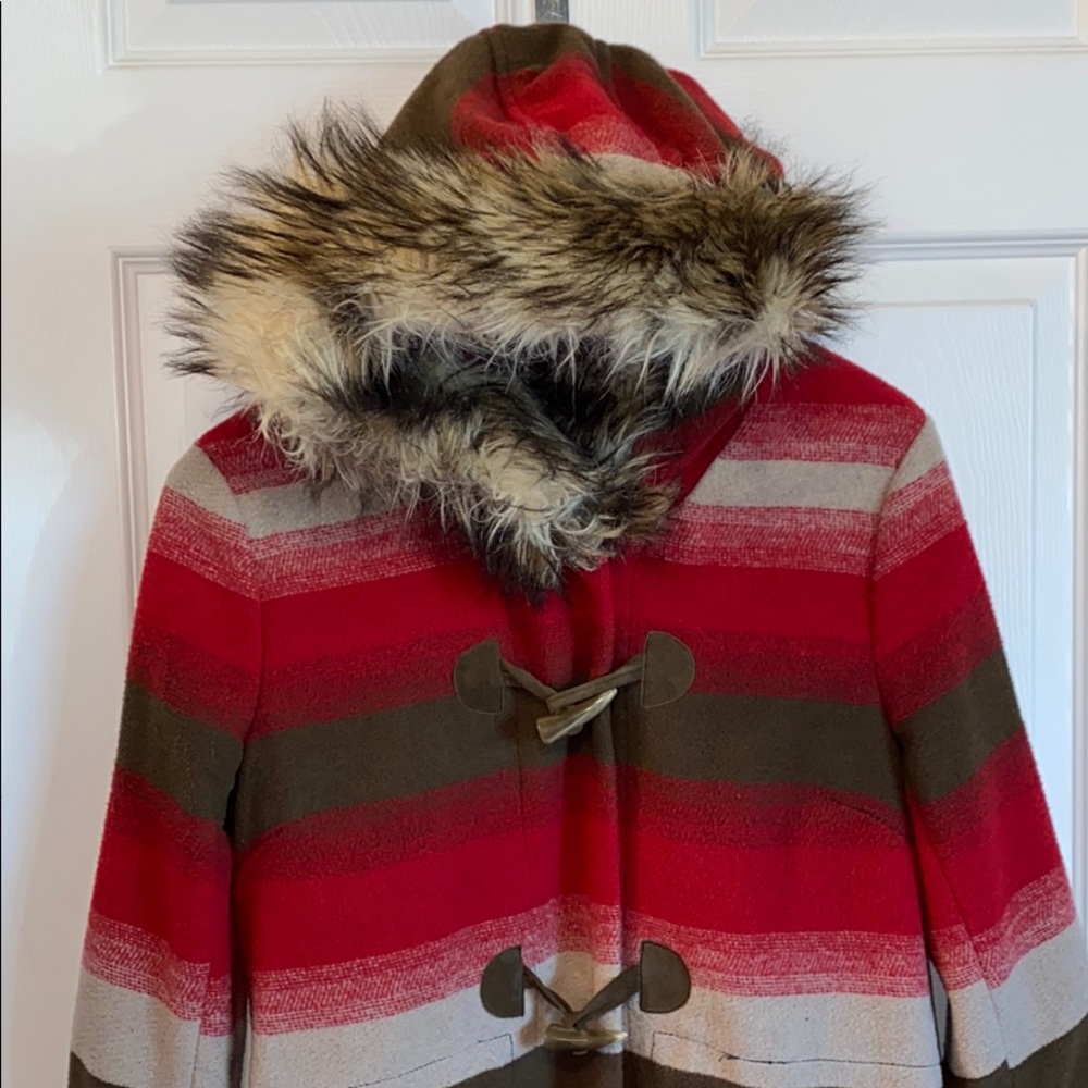 Bb Dakota Toggle Striped Jacket, Southwestern - image 6